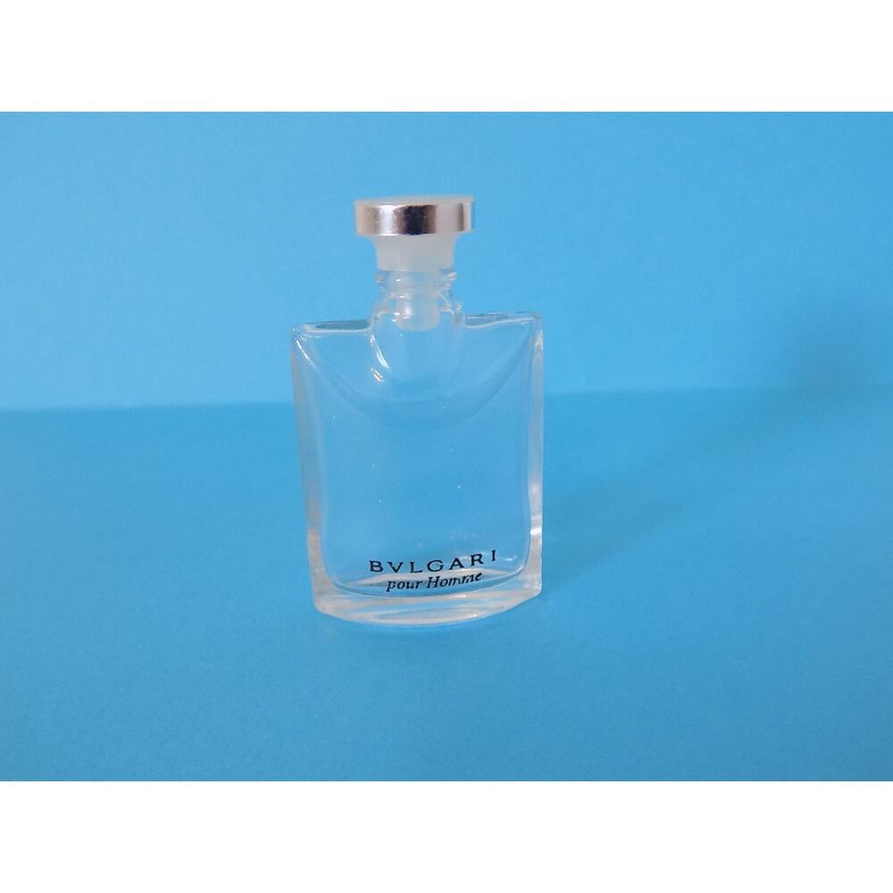 Bulgari mini perfume bottle collectible empty bottle